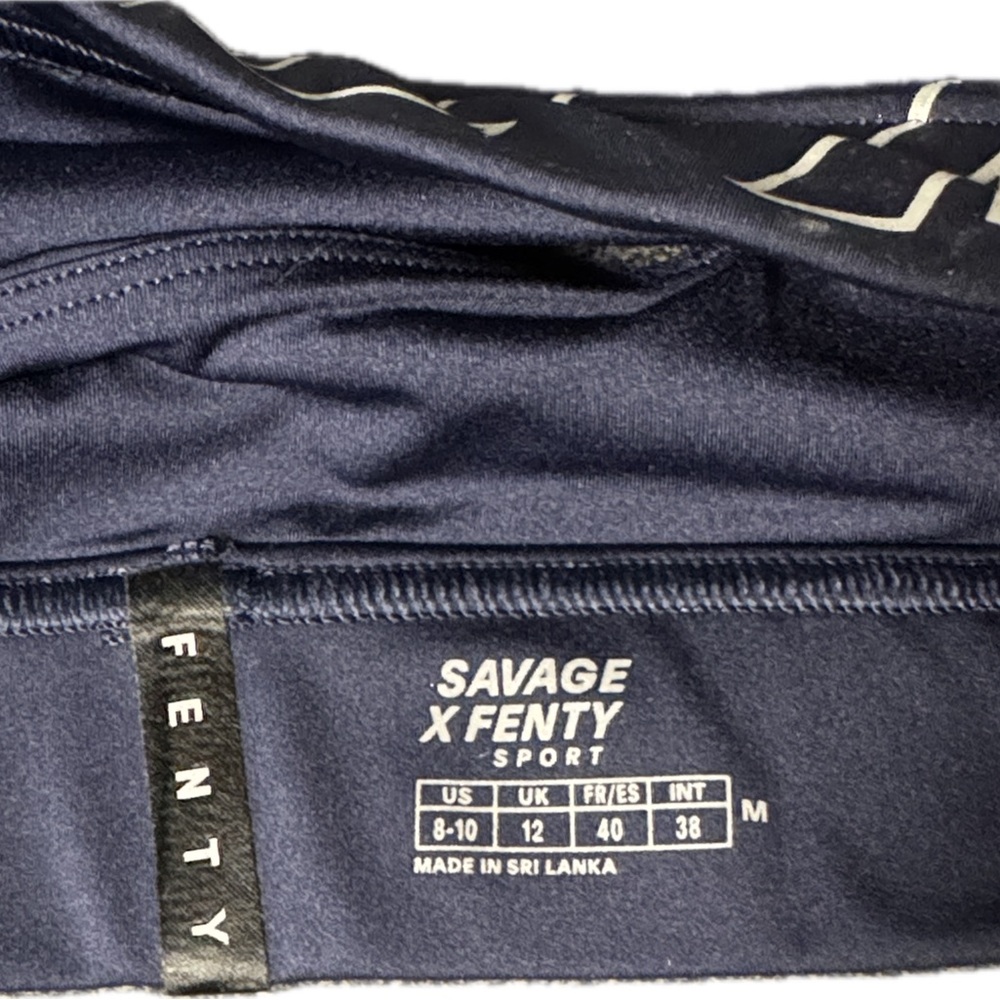 Savage X Fenty Midnight Blue Sports Bra - Picture 5 of 5